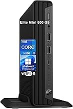 HP Elite Mini 800 G9 MFF Business Desktop Computer, 14th Gen Intel 24-Core i9-14900 up to 5.8GHz, 64GB DDR5 RAM, 4TB PCIe SSD, WiFi 6, RJ-45, DisplayPort, Type-C, HDMI, Windows 11 Pro, Vent-Hear