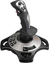 PC Joystick, USB Gaming Flight Simulator Game Controller with Vibration Function and Throttle Control, PXN 2113 Wired Gamepad Flight Sim Stick for Windows PC/Computer