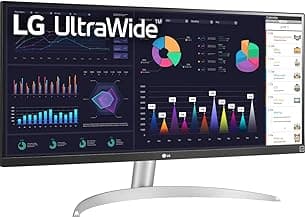 LG 29" 29BQ650-W Monitor,AMD Free Sync,HDR 10, Picture Mode, TILT, Height,Swivel