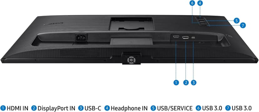 Samsung 27” S80UA 4K UHD IPS HDR10 High Resolution Monitor, USB-C, Eye Saver Mode, Eco Saving Plus, LS27A804UJNXGO, 2025, 3 Year Warranty