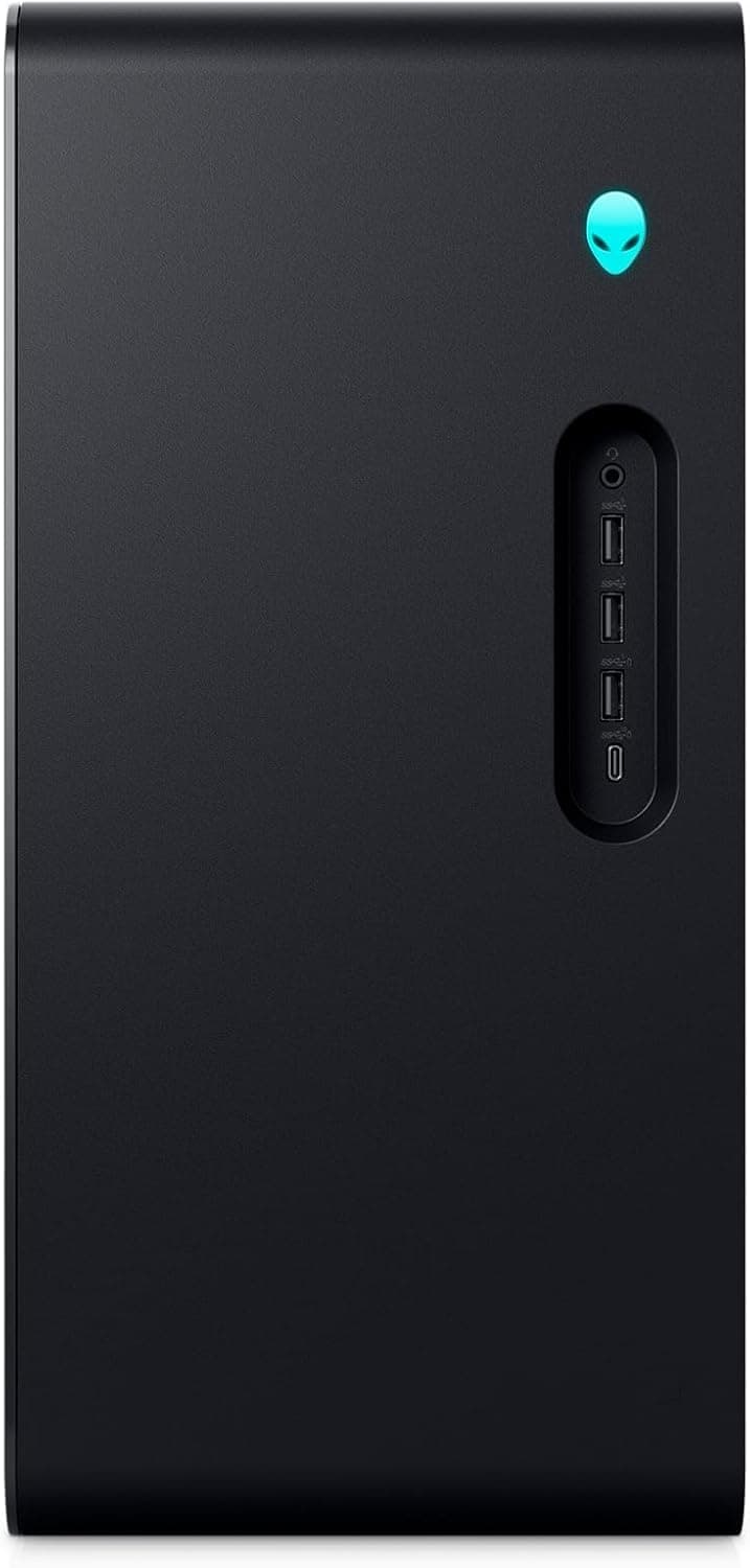 Alienware Aurora R16 Gaming Desktop - Intel Core i9-13900F, 32GB DDR5 RAM, 1TB SSD + 1TB HDD, NVIDIA GeForce RTX 4070 12GB GDDR6X Graphics, Windows 11 Home, 1 Year Premium Support - Basalt Black