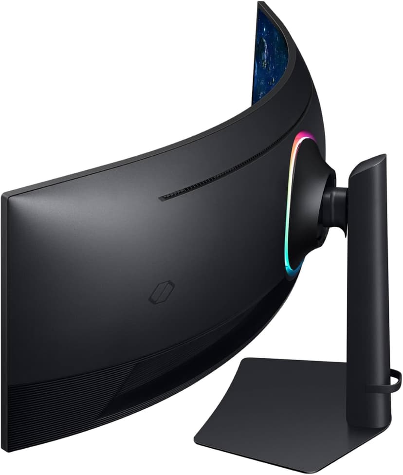 SAMSUNG 49” Odyssey G9 Series DQHD 1000R Curved Gaming Monitor, 1ms(GtG), VESA DisplayHDR 1000, 240Hz, AMD FreeSync Premium Pro, Height Adjustable Stand, Ultrawide Screen, LS49CG954ENXZA, 2024