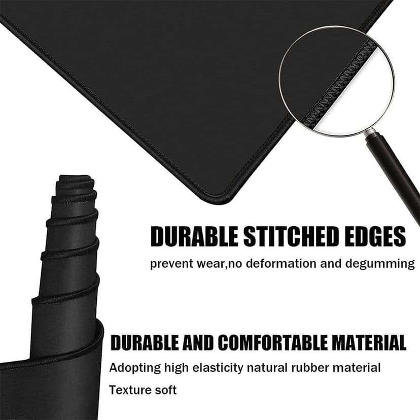 Gaming Mouse Pads Elden Ring Mousepad XL Large Gaming Mouse Mat Computer Gamer Big Mouse Carpet Pc Keyboard Desk Mat (60cm*35cm)