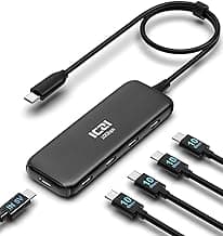 ICZI USB C Hub 3.2 10Gbps 4 Port Data Splitter for MacBook Pro/Air, iMac, Surface, Laptop, XPS, PC - Not Support Charging and Video Output