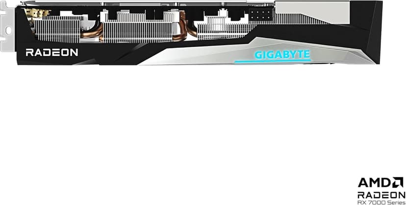 GIGABYTE GV-R76GAMING OC-8GD Radeon RX 7600 Gaming OC 8G Graphics Card, 3X WINDFORCE Fans 8GB 128-bit GDDR6, Video Card