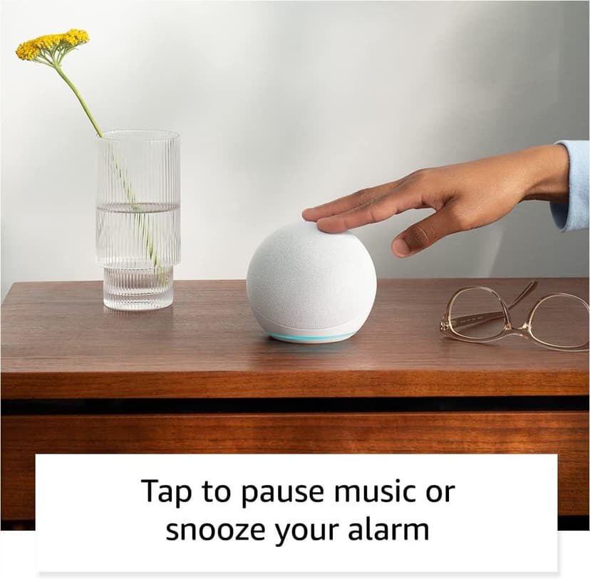 Amazon Echo Dot (newest model), Vibrant sounding Alexa speaker, Great for bedrooms, dining rooms and offices, Charcoal