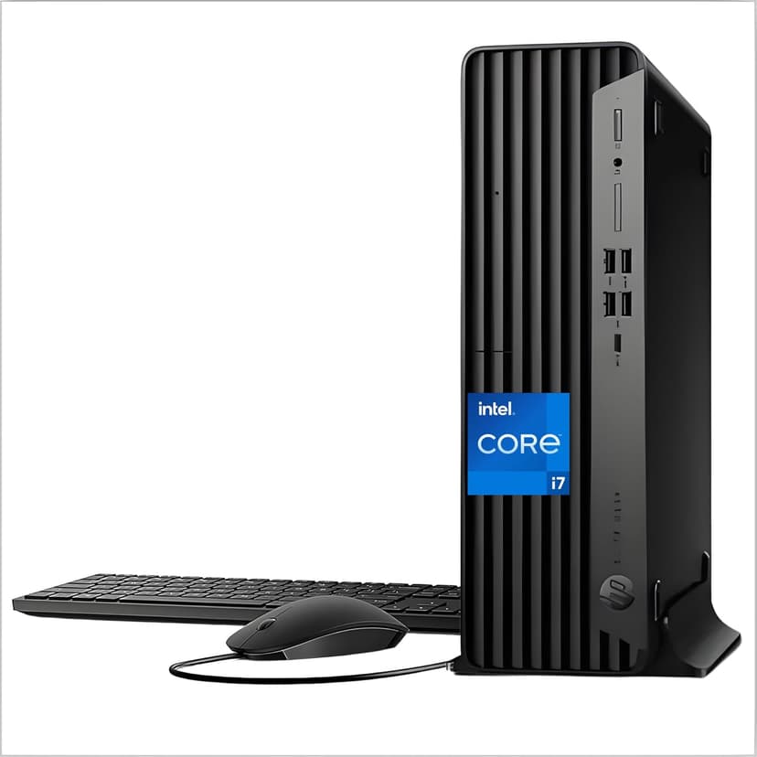 HP Elite Desk SFF 600 G9 Business Desktop Computer, 13th Gen Intel 16-Core i7-13700 Processor, 16GB DDR5 RAM, 512GB PCIe SSD, Small Form Factor, Wi-Fi, Type-C, DisplayPorts, HDMI, Windows 11 Pro