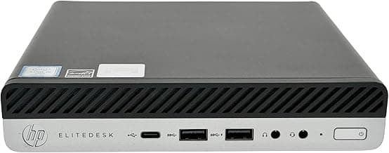 HP EliteDesk 600 G5 Mini PC | Intel Core i5-9500T | 16GB RAM | 512GB SSD | Windows 11 Pro | Wi-Fi+ BT | Mini Desktop Computer (Renewed) (16GB RAM + 512GB SSD)