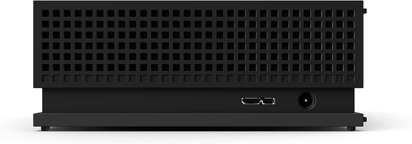 Seagate FireCuda Gaming Hub External Hard Drive HDD 8TB - USB 3.2, Customizable RGB LED lighting, Dual forward-facing USB for Desktop PC with Rescue Services (STKK8000400)