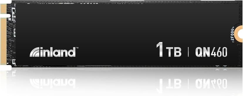 INLAND QN460 SSD 1TB Gen4 NVMe M.2 Internal Gaming Solid State Drive, Up to 6,000MB/s, Storage and Memory for Laptop & PC Desktop