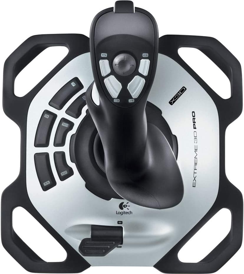 Logitech G Extreme 3D Pro USB Joystick for Windows - Black/Silver