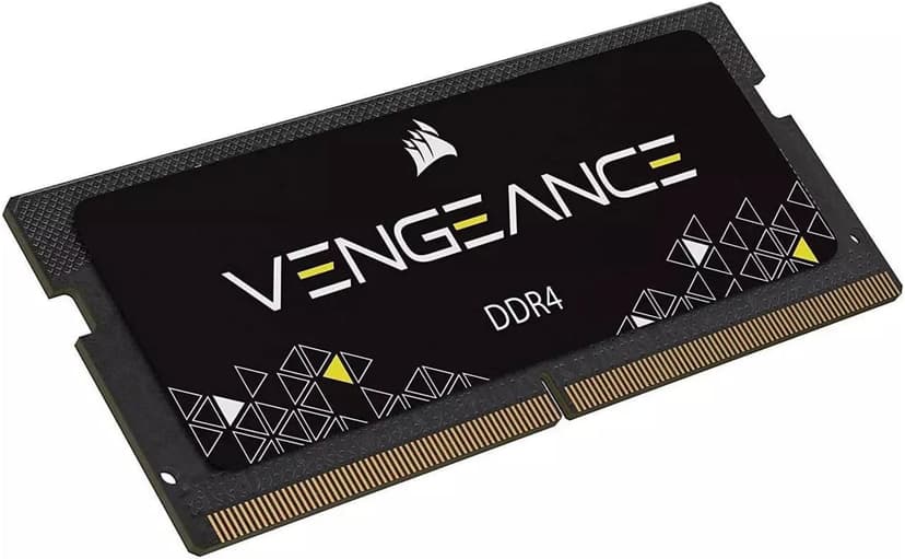 CORSAIR Vengeance SODIMM DDR4 RAM 16GB (1x16GB) 3200MHz CL22-22-22-53 1.2V Intel AMD Laptop Notebook Memory - Black (CMSX16GX4M1A3200C22)