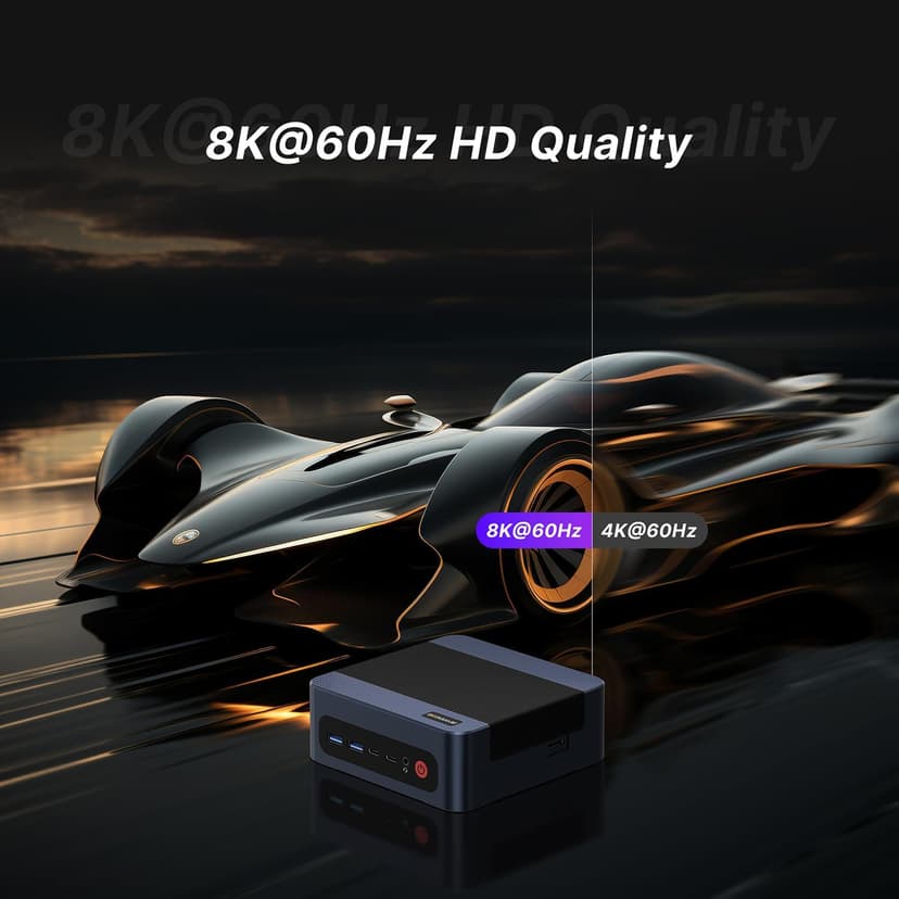 M4 Mini PC Ryzen 7 7840HS, Radeon 780M GPU, 11 Pro Gaming Desktop Computers, 32GB DDR5 RAM, 1TB PCIe 4.0 NVMe 2280 SSD, Wi-Fi6, BT 5.2, Oculink Mini Computers