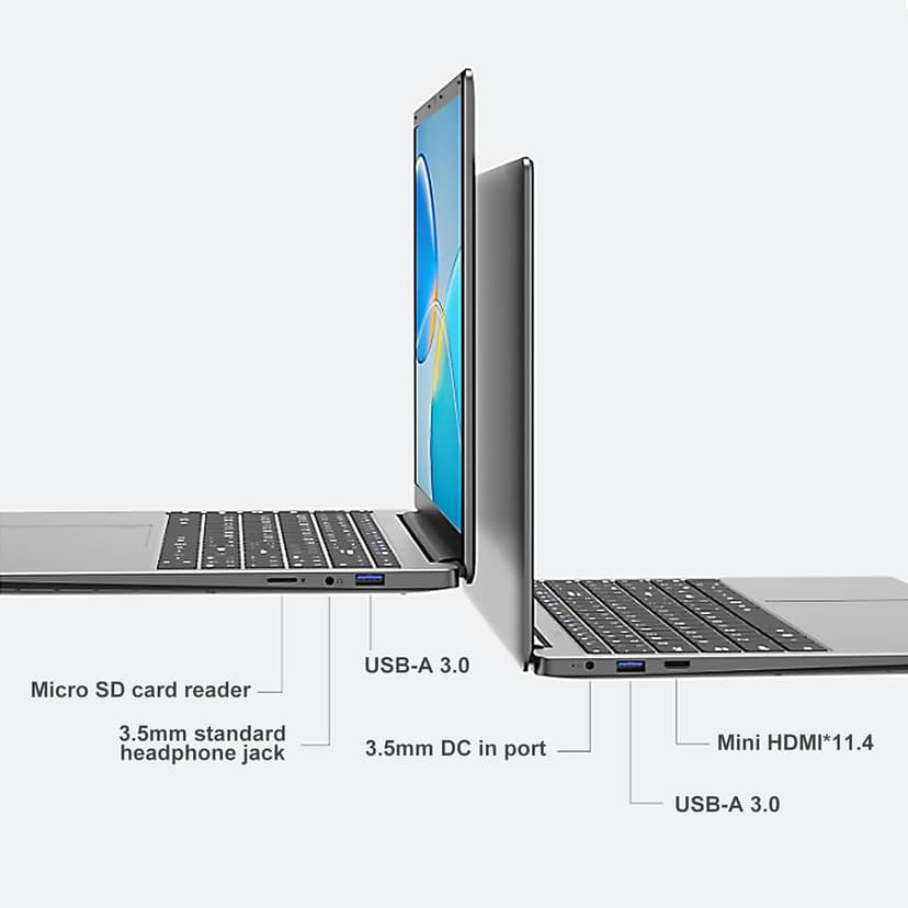 15.6" School Laptop,Compatible With Windows 11 Laptop Computer for Business ,8GB RAM 256GB SSD,Intel N4000, FHD 1920 x 1080 Screen,MS Office,WiFi,BT4,2xUSB3.0,Long Battery Life Student Computer