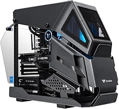 Thermaltake AH-360 Liquid-Cooled PC (AMD Ryzen 5 5600X, RTX 3060, 16GB RGB 3600Mhz DDR4 ToughRAM RGB Memory, 1TB Gen4 NVMe M.2, WiFi, Win 10 Home) Gaming Desktop Computer AHB2-B550-A36-LCS