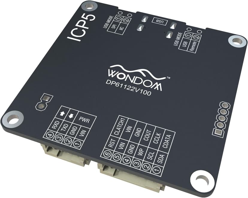 In-Circuit Programmer with UART PC UI Supports Sigmastudio - ICP5