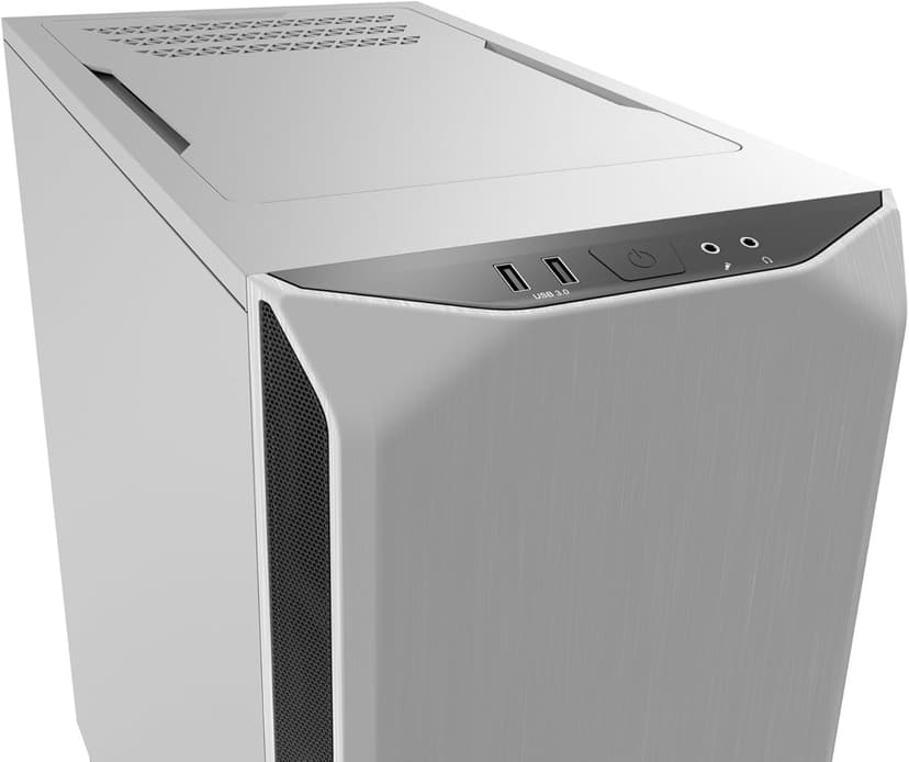 be quiet! Pure Base 500 ATX Midi Tower PC Case | Two Pre-Installed Silent Wings 2 Fans| White | BG035
