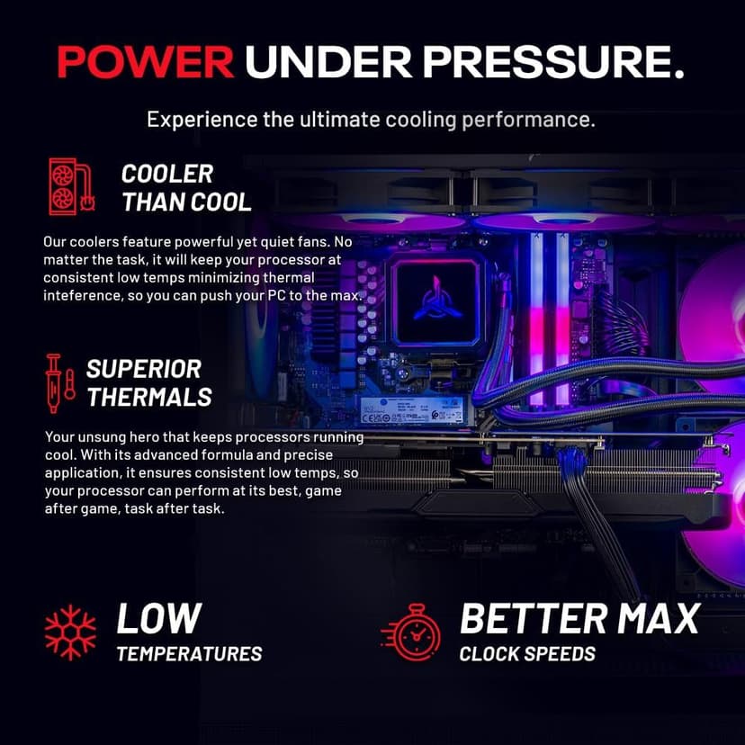 Skytech Azure Gaming PC Desktop, Intel i7 14700F 2.1 GHz (5.3GHz Turbo), NVIDIA RTX 5060 8GB, 1TB NVMe SSD, 32GB DDR5 RAM 6000 RGB, 850W Gold ATX 3 PSU, 360mm ARGB AIO, Wi-Fi, Win 11