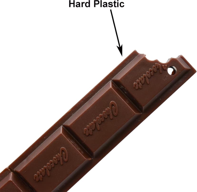Maydahui 30 PCS Simulation Chocolate Shape Ballpoint Pens Funny Food Pen Novelty Pens Blue Ink for School Party Office