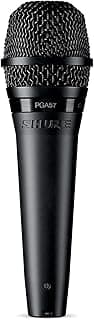 Shure PGA57 Dynamic Microphone - Professional Quality Instrument Mic with Cardioid Pick-up Pattern, 3-in XLR Connector, 15' XLR-to-XLR Cable, Stand Adapter and Zipper Pouch, (PGA57-XLR)