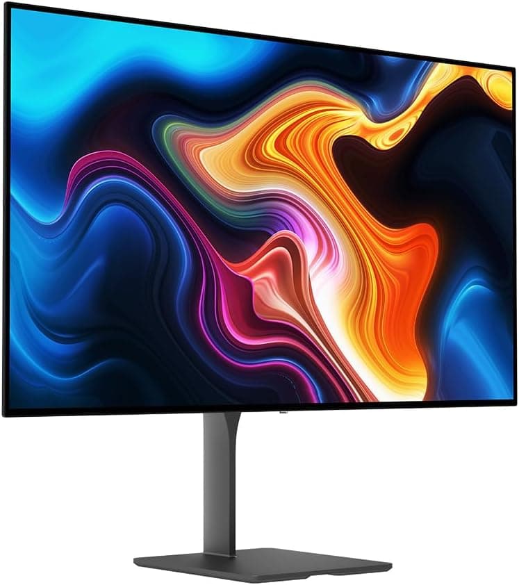 DOUGH Spectrum Black 32" ES07EFE 4K 240Hz Dual-Mode OLED with Gorilla Glass Monitor and Stand ES07D04 Bundle (Monitor with Stand)