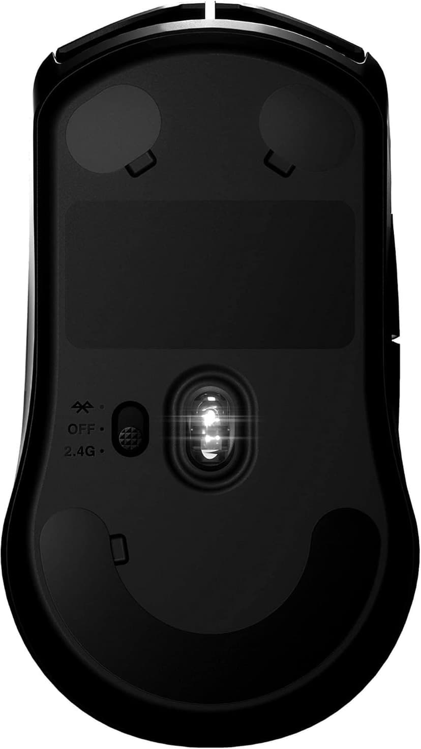 SteelSeries Rival 3 Wireless Gaming Mouse – 400+ Hour Battery Life – Dual Wireless 2.4 GHz and Bluetooth 5.0 – 60 Million Clicks – 18,000 CPI TrueMove Air Optical Sensor,Black