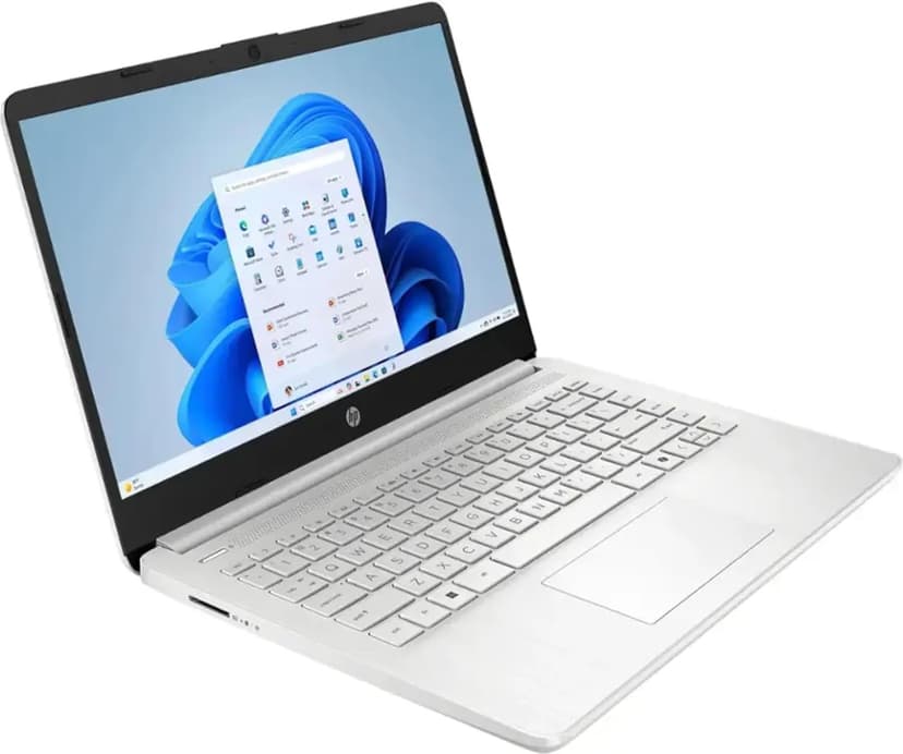 HP Ultra-Portable Laptop for Student and Business - 14" HD Display • Intel 4-Core N150 • Windows 11 Pro • Microsoft Office Lifetime & External DVD Drive • 16GB RAM • 128GB UFS + 256GB Micro SD
