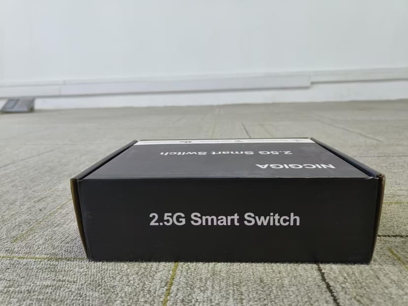 10 Port 2.5Gb Unmanaged Ethernet Switch with 8* 2.5G Base-T Ports + 2* 10G SFP+ Ports. NICGIGA 8 Port 2.5Gbps Network Switch for 2.5Gbps NAS/PC, WiFi6 Router, Wireless AP. Fanless Design.