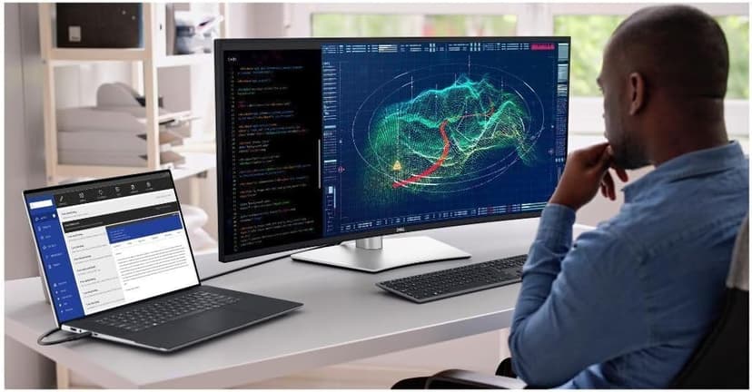 Dell UltraSharp U4025QW 40" Class 5K2K WUHD Curved Screen LED Monitor - 21:9