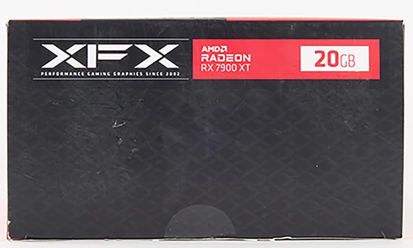 XFX Radeon RX 7900XT Gaming Graphics Card with 20GB GDDR6, AMD RDNA 3 RX-79TMBABF9