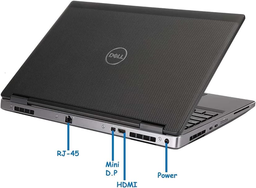 DELL Precision 7540 Workstation Laptop, NVIDIA Quadro T2000 4GB, 15.6" FHD(1920x1080), Intel Core i7-9850H, 32GB Ram, 512GB SSD, Backlit Keyboard, Windows 10 Pro (Renewed)