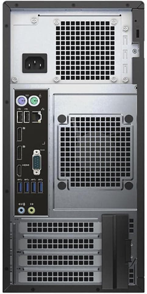 Dell Precision 3620 Mid-Tower Workstation - Intel Core i7-6700 3.4GHz 4 Core Processor, 32GB DDR4 Memory, 512GB NVMe SSD, 4TB HDD, Nvidia Quadro M2000 Graphics Card, Windows 10 Pro. (Renewed)
