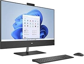 HP Pavilion 32 Desktop, Intel 12th Gen i7 Processor with 8 Cores, 16GB RAM, 2TB SSD, 31.5" 4K UHD Display, Windows 11 Pro
