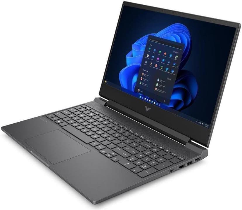 HP Victus 15.6" FHD 144HZ Gaming Laptop | AMD Ryzen 5-7535HS (Beat i7-11800H) | AMD Radeon RX 6550M|Backlit Keyboard| 8GB RAM DDR5 | 512GB SSD | Windows 11 Home | Bundle with USB 3.0 Hub