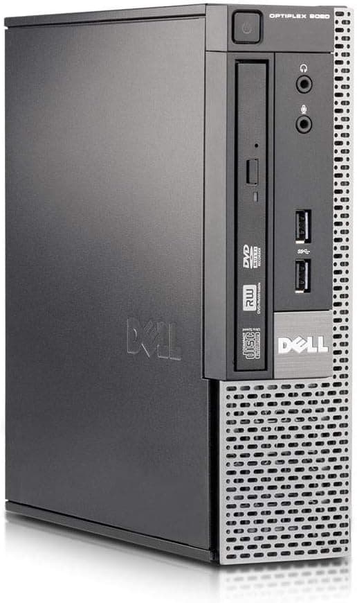 Dell OptiPlex 9020 USFF Desktop PC Computer, Core i5-4570s, 16GB RAM, 256GB SSD, Keyboard and Mouse, DisplayPort, VGA, Windows 11 Pro (Renewed)