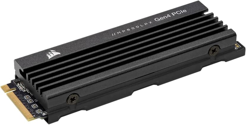 Corsair MP600 PRO LPX 1TB M.2 NVMe PCIe x4 Gen4 SSD - Optimised for PS5 (Up to 7,100MB/sec Sequential Read & 5,800MB/sec Sequential Write Speeds, High-Speed Interface, Compact Form Factor) Black