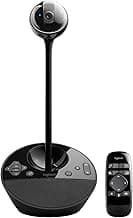 Logitech BCC950 Desktop Video Conferencing Solution, Full HD 1080p B23 Video Calling, Hi-Definition Webcam, Speakerphone with Noise-Reducing Mic, For Skype, WebEx, Zoom PC/Mac/Laptop/Macbook - Black