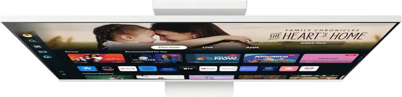 SAMSUNG 32-Inch M8 (M80D) Series 4K UHD Smart Monitor with Streaming TV, Speakers, HDR10+, AI Upscaling, USB-C, Ergonomic Stand, SlimFit Camera, Gaming Hub, LS32DM801UNXZA, 2024