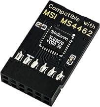 TPM 2.0 12Pin Module Chip for MSI Motherboards, Secure Boot and Data Protection for Windows 11/10