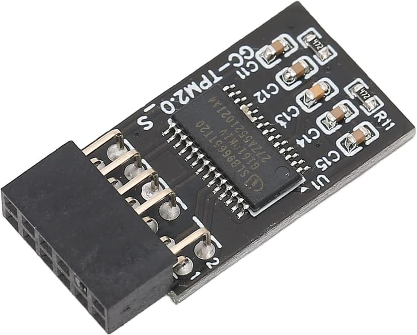 11 Motherboard Tpm 2.0 PCB Tpm 2.0 Encryption Security Module for 12Pin Lpc Interface High Security Remote Card Encryption Security Module