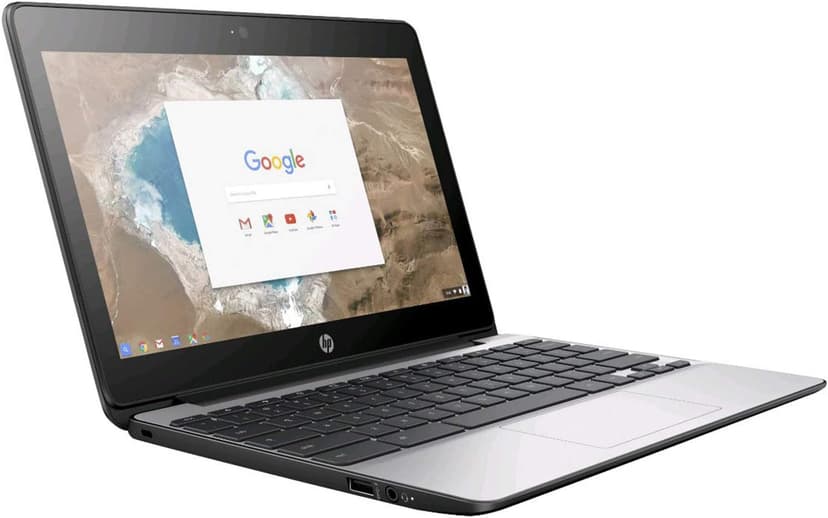 HP 11 G5 Chromebook 11.6'' Laptop Intel Celeron N 1.60GHz 4GB 16GB SSD - 1FX82UT, Black (Renewed)