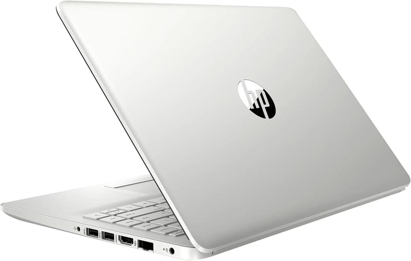 HP Stream 14" HD BrightView Laptop, Intel Celeron N4120 Processor, 16GB RAM, 64GB SSD, Intel UHD Graphics, 720p Webcam, WiFi, HDMI, Win 11 S, Silver (Renewed)