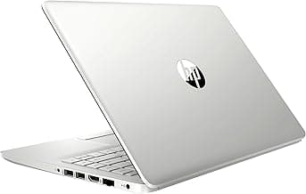 HP Stream 14" HD BrightView Laptop, Intel Celeron N4120 Processor, 16GB RAM, 64GB SSD, Intel UHD Graphics, 720p Webcam, WiFi, HDMI, Win 11 S, Silver (Renewed)