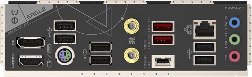 GIGABYTE B650 Eagle AX AM5 LGA 1718 AMD B650 ATX, DDR5 Triple M.2, PCIe 5.0, USB 3.2 Gen2x2 Type-C, AMD Wi-Fi 6E, Realtek GbE LAN