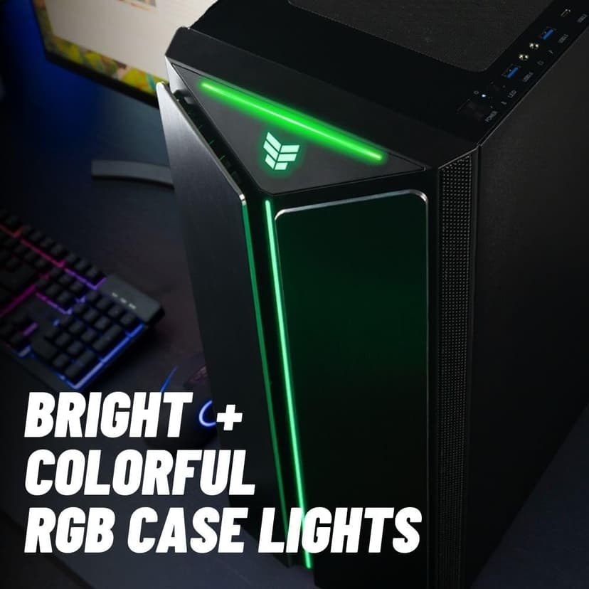 Mantis V2 Gaming Desktop PC (NVD GeForce RTX 5090, Intel 24-Core i9-14900KF Processor, WaterCooled, 64GB DDR5 RAM, 2TB NVMe Gen4 SSD, HDMI, WiFi 6E + BT, Windows 11 Pro) - Best 2024 RGB Gamer Desktop