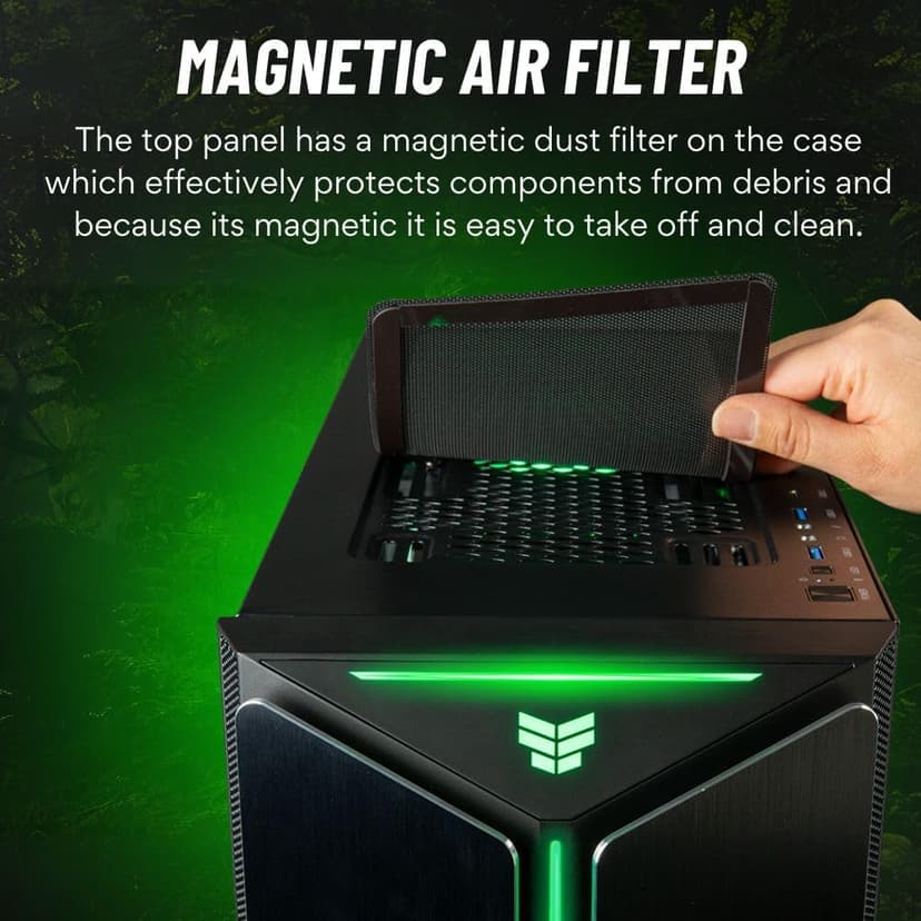 Mantis V2 Gaming Desktop PC (NVD GeForce RTX 5090, Intel 24-Core i9-14900KF Processor, WaterCooled, 64GB DDR5 RAM, 2TB NVMe Gen4 SSD, HDMI, WiFi 6E + BT, Windows 11 Pro) - Best 2024 RGB Gamer Desktop