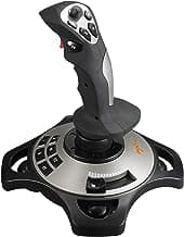 PXN Flight simulator controls 2113 pc flight joystick controls with Vibration Function and Throttle Controls Wired Flight Stick for PC Windows XP/VISTA/7/8/10/Computer/Laptop(PC only)
