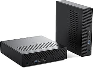 MINISFORUM MS-01 Mini Workstation Core i5-12600H 32GB RAM 1TB SSD Mini PC, HDMI + 2xUSB4 8K Display, 2x10G SFP+ Port, 2x2.5G LAN Port, Support M.2 2280/22110/U.2 SSD/RTX 3050 Graphics Cards