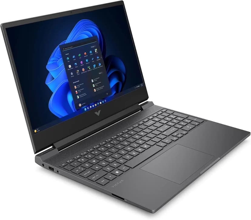 HP Victus 15 Gaming Laptop 15.6" FHD IPS 144Hz (AMD FreeSync Premium) AMD 6-core Ryzen 5 7535HS 16GB DDR5 512GB SSD Radeon RX 6550M (>RTX3050) Backlit USB-C Fast Charge Win11 w/ICP Accessory