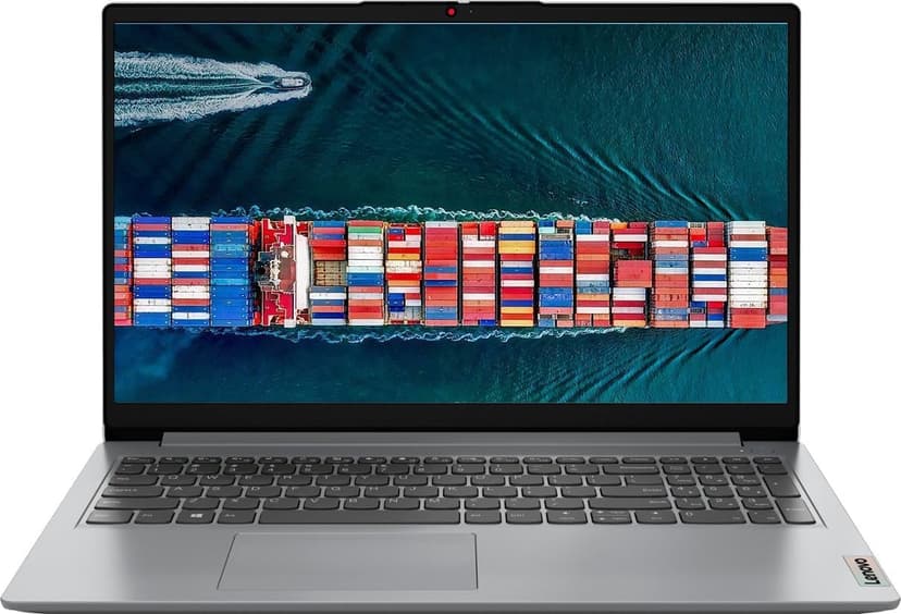 Lenovo IdeaPad 1 15.6" HD Laptop, Athlon Silver 7120U, 4GB RAM, 128GB SSD, Webcam, Type-C, SD Card Reader, USB-A&C, Wi-Fi 6, Windows 11 + GM Accessory (Athlon 7120U| 4GB/256GB)